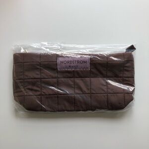 Nordstrom Beauty Cosmetic Makeup Toiletry Bag Pouch Clutch NWT LARGE